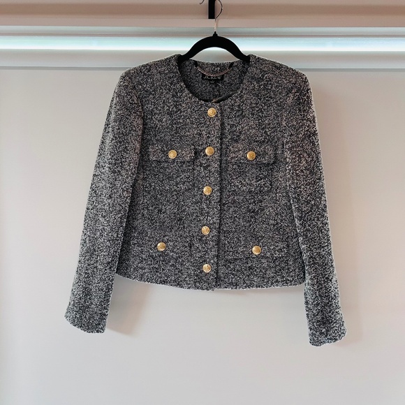 J.Crew Isabelle Lady Jacket in Italian Flecked Herringbone - Picture 6 of 7